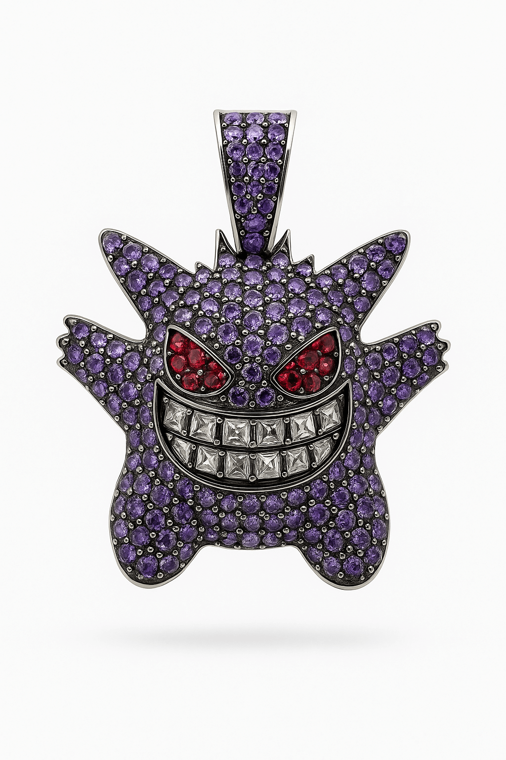 Gengar rhinestone pendant