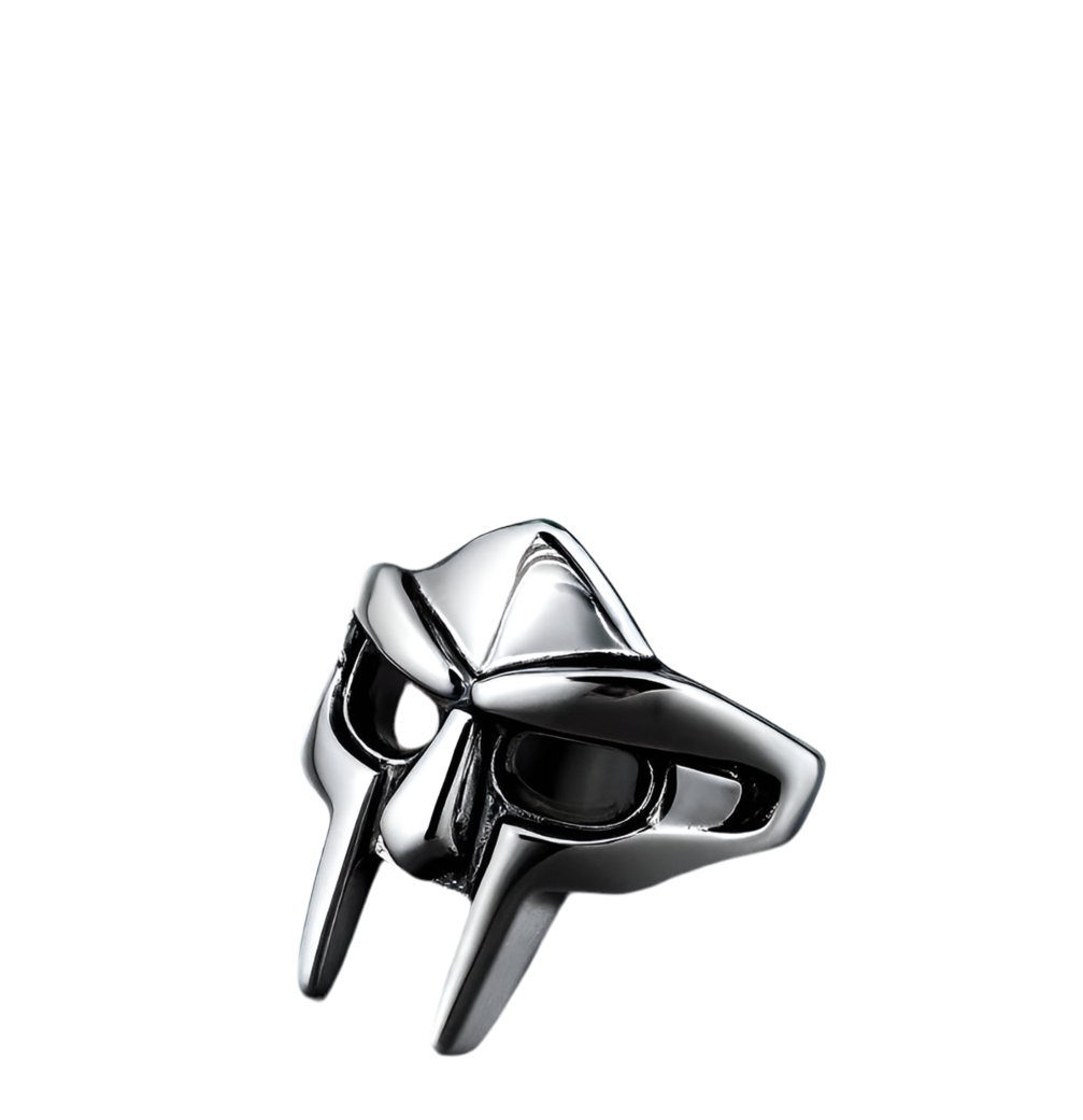 MF Doom Mask Ring – Hip Hop Jewelry Inspired by the Legend