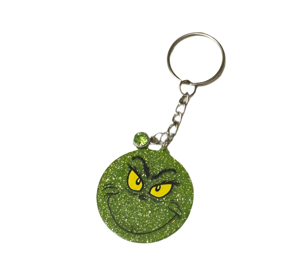 grinch keychain