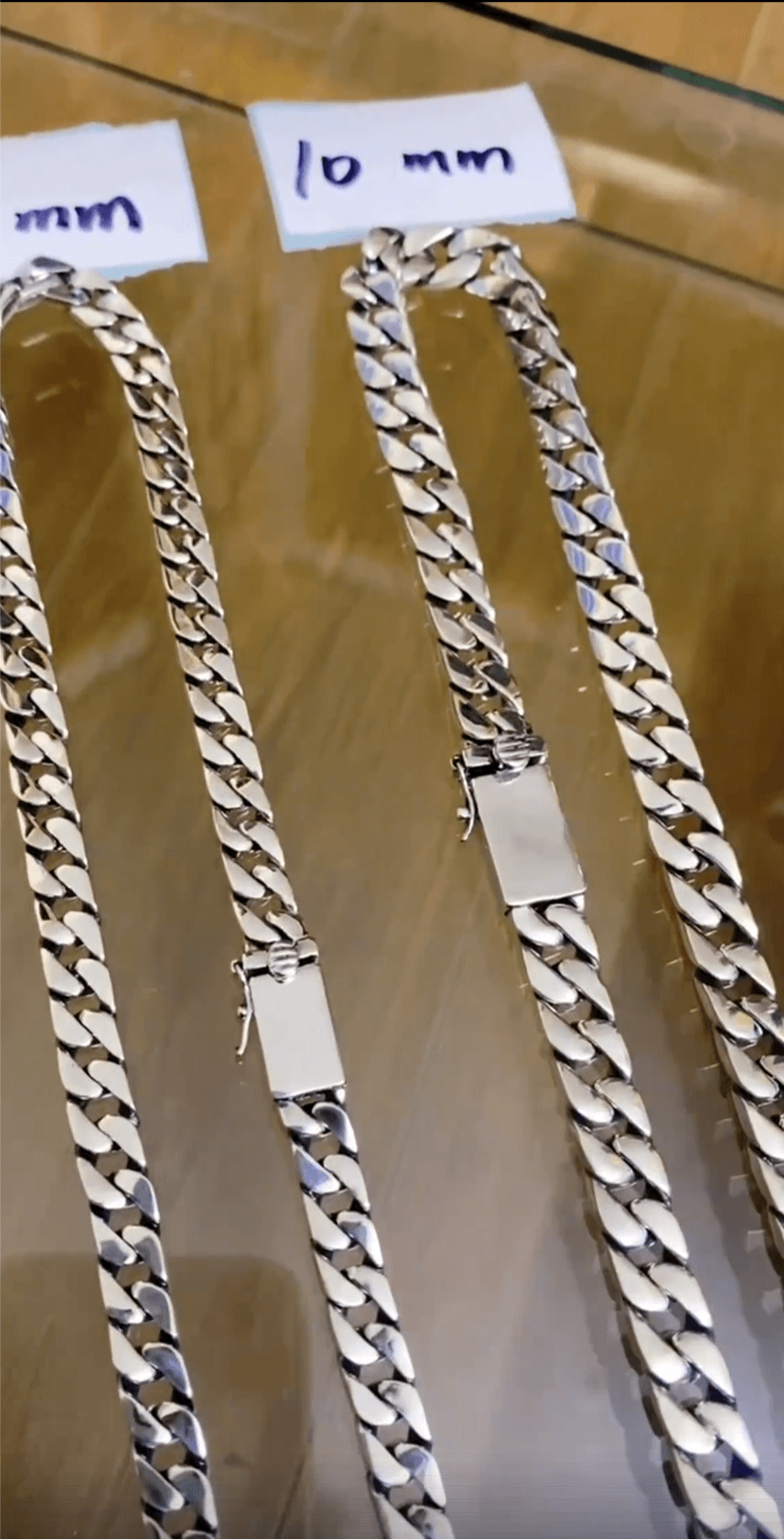 100% S925 Sterling Silver Necklace 16in ,18in ,20in etc