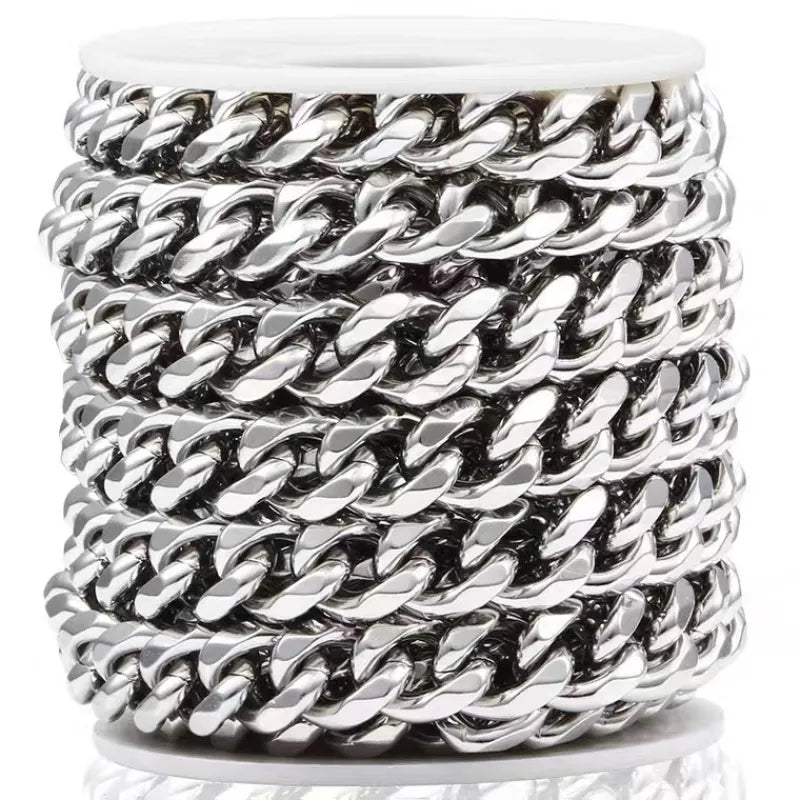 Stainless Steel Cuban Link Chains