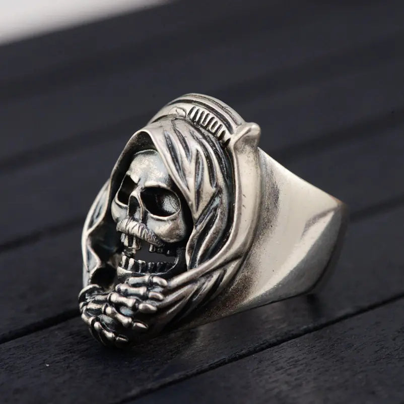 Skull Ring, Adjustable Style Ring