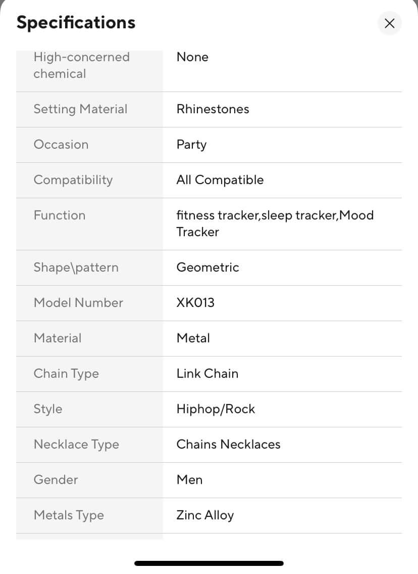 Men Cuban Link Iced Out Necklace 14MM Cubic zirconia Rhodium plated zinc chain