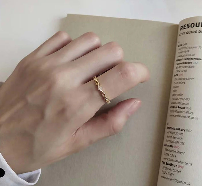 Open Ring, Adjustable Joint Ring