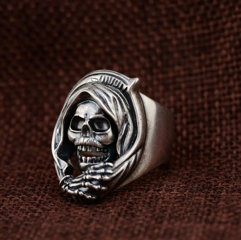 Skull Ring, Adjustable Style Ring