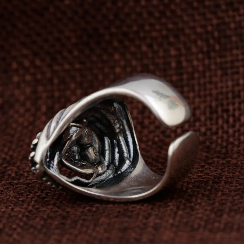 Skull Ring, Adjustable Style Ring