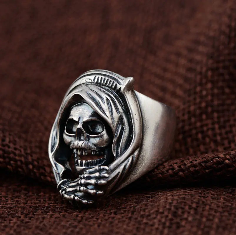 Skull Ring, Adjustable Style Ring