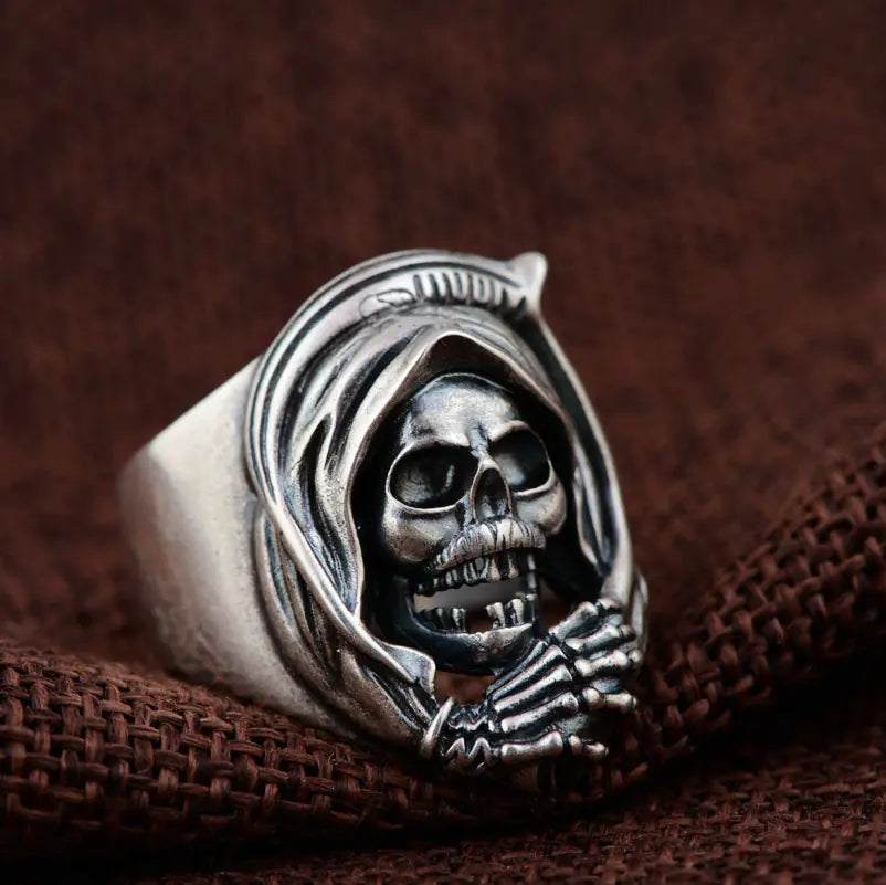 Skull Ring, Adjustable Style Ring